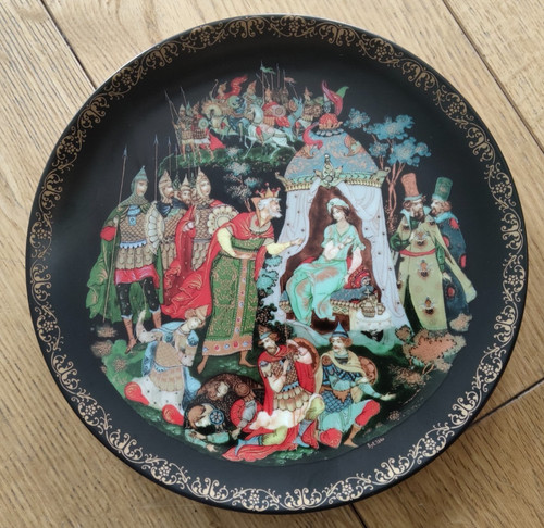 Assiette conte russe - assiette,