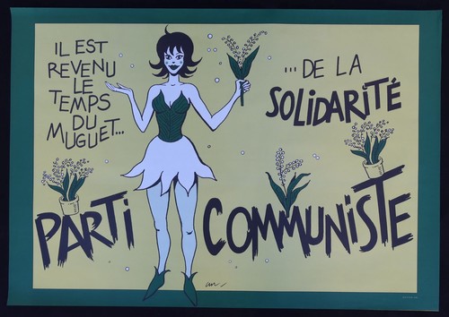Affiche parti communiste - parti,
