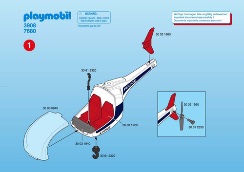 Playmobil pièce de - --,