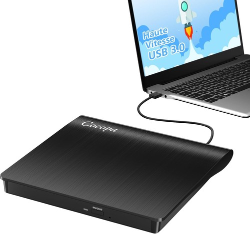 Cocopa lecteur dvd externe - lecteur, cd/dvd