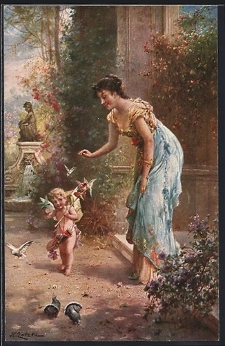 Carte postale artiste - d'artiste, hans