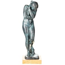 Sculpture Ève en bronze style