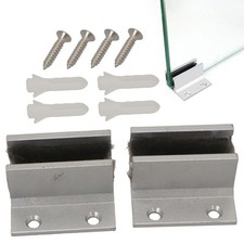 Rails de Porte Coulissante Efficace pour Verre Épaisseur de 0 14mm avec Doublur