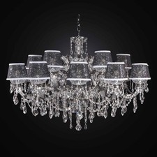 Lustre cristal lumières - en,