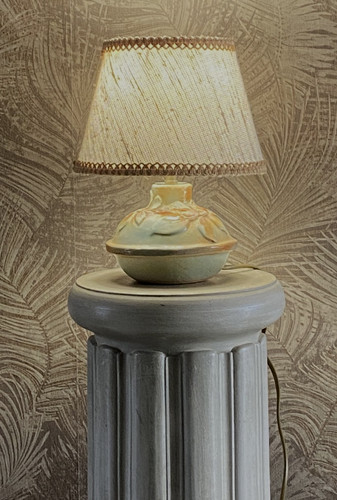 Petite lampe céramique sable - petite,