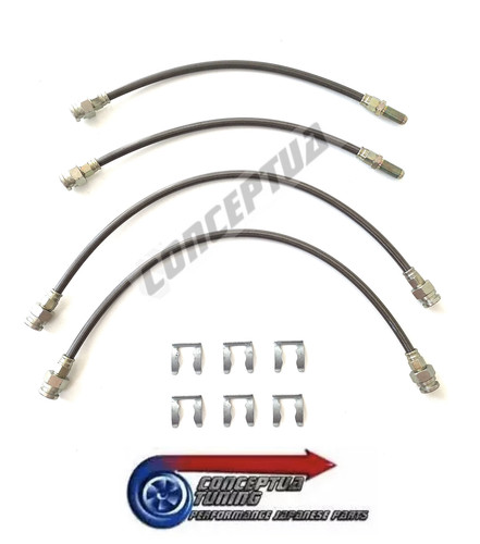 Inox tressé frein conduites - 4,