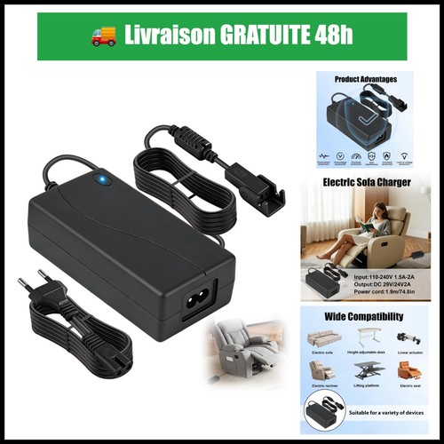 Adaptateur secteur 29v pour - adaptateur,