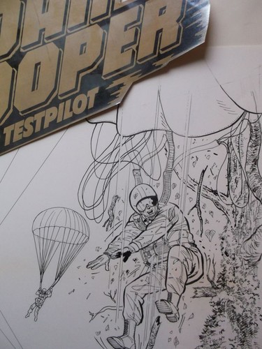 Comic original drawing - , dan