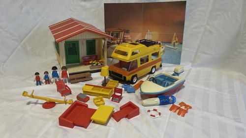 Vintage playmobil car camping - playmobil,