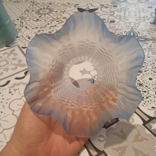 Ancienne tulipe verre pour - verre,
