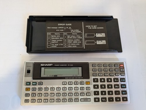 Sharp 1450 allume - pc, pas
