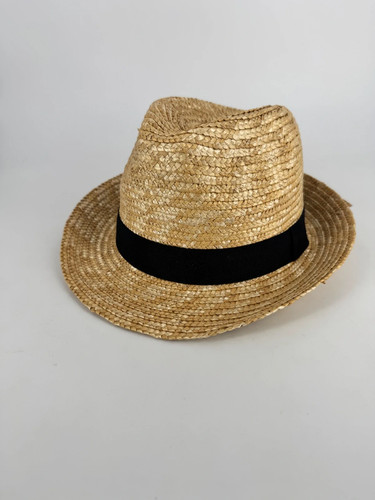 Chapeau trilby paille - chapeau,
