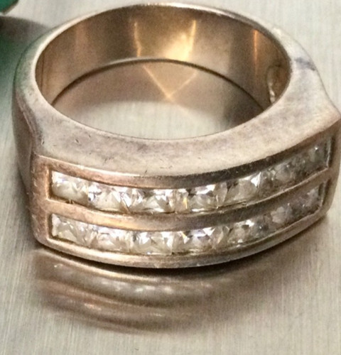 Ancienne grosse bague argent - ancienne,