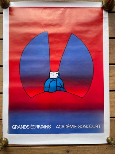 Affiche folon 1983 grands - folon,