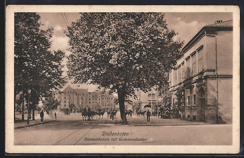 Cpa diedenhofen bismarckplatz - cpa,