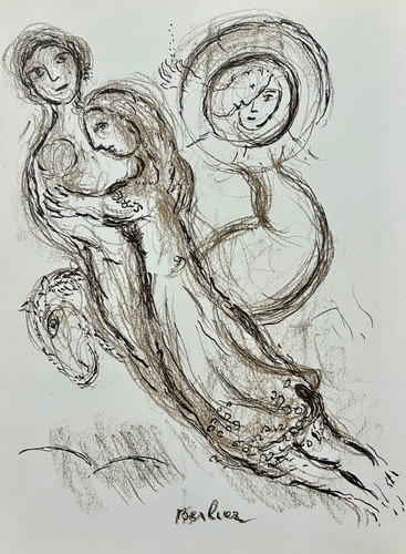 Chagall marc lithographie - chagall,,