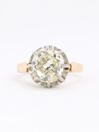Bague solitaire diamant