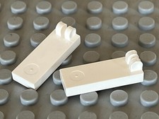 Lego white hinge - white,