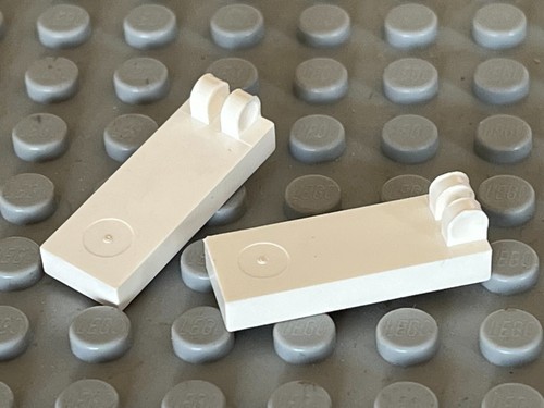 Lego white hinge tile - 4531, /