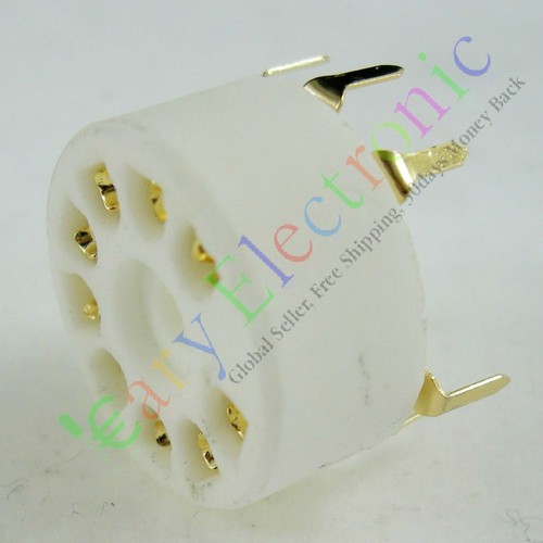 5pc gold 9pin pcb ceramic - 9pin,