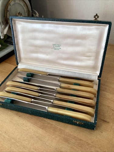 Coffret couteaux anciens - 10, v