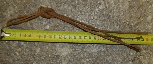 Paire lacets cuir - paire,
