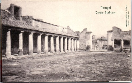 Italie pompei carte postale - carte,