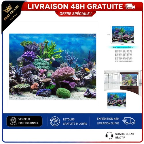 Joyzan affiche aquarium pvc - aquarium,