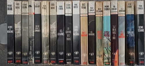 Lot livres fleuve noir - 18,