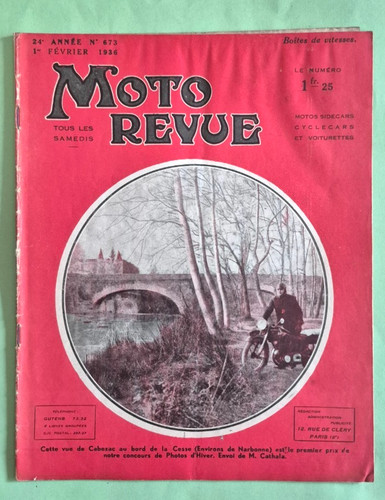 Moto revue 673 02 - moto, ;