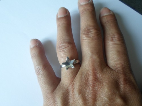 Bague argent massif - argent,