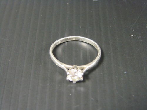 Bague vintage massif - vintage, ag.