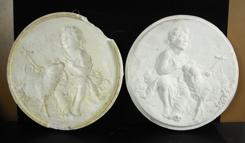 Médaillon jeune berger
