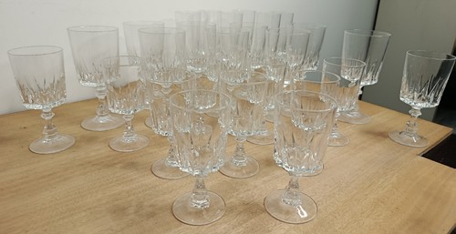 Service verres cristal - verres, en