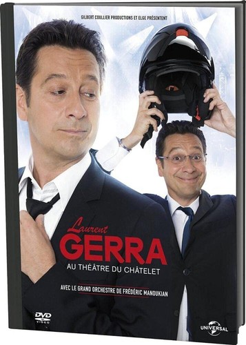 Dvd laurent gerra théâtre - gerra, au