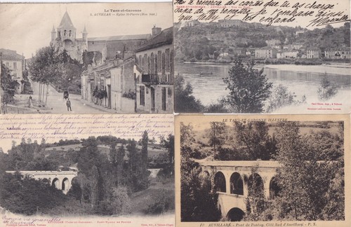 Lot cartes postales - lot, 4