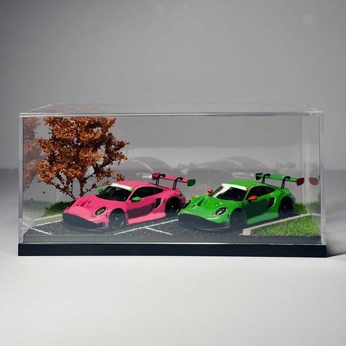 Vitrine transparente pour