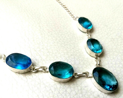 Magnifique collier bleu - magnifique, vert