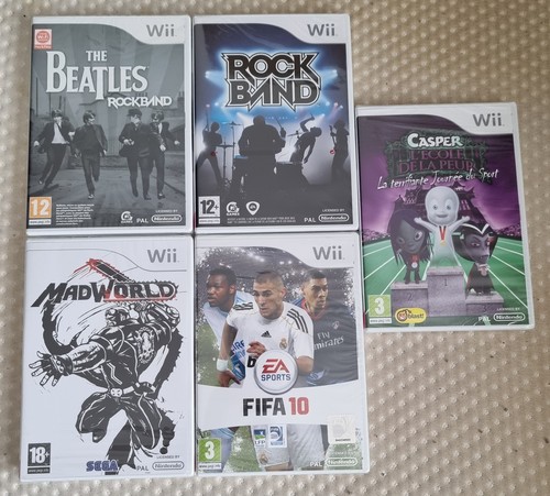 Lot jeux wii neuf - lot,