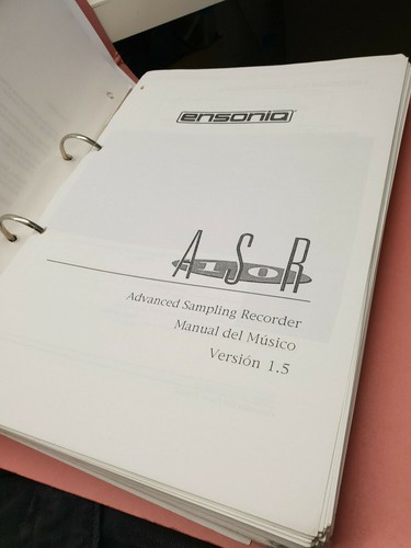 Manual ensoniq asr - manual,