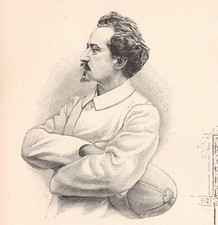 Portrait marius perret peintre - perret,