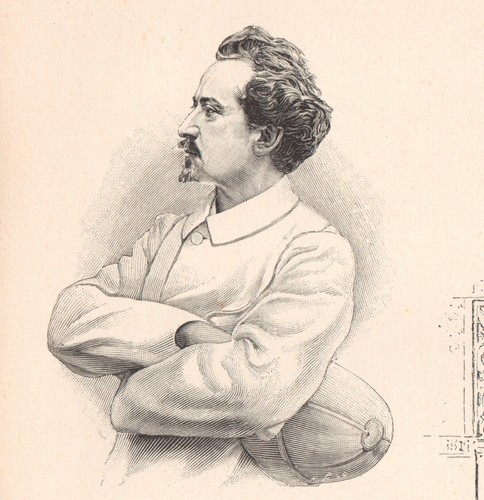 Portrait marius perret - marius, peintre