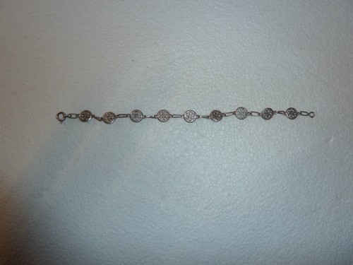 Beau bracelet argent - en,
