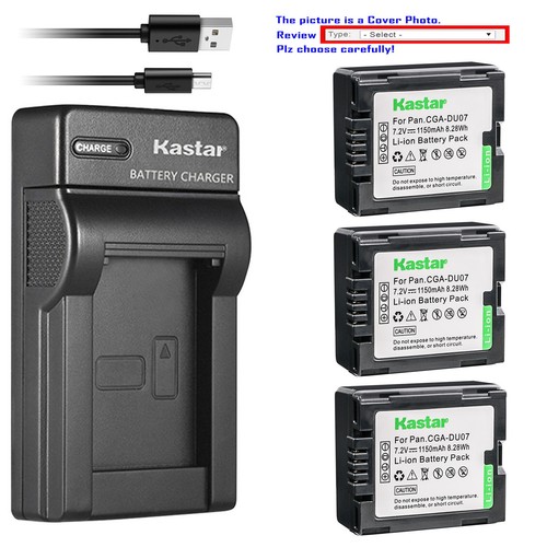 Kastar battery slim - slim, charger