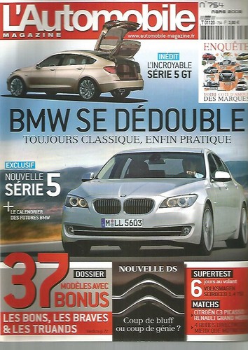 Automobile magazine 754 - magazine, n°754