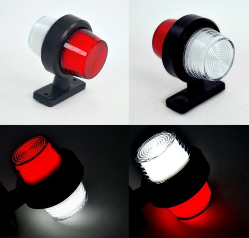 Rouge blanc led fluo - feux, de