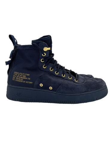 Nike af1 mid suede navy - af1,