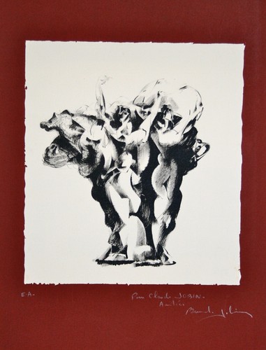 Bernard jobin estampe - -,