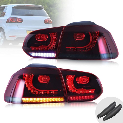 Feux arrière led rouge noir - feux,
