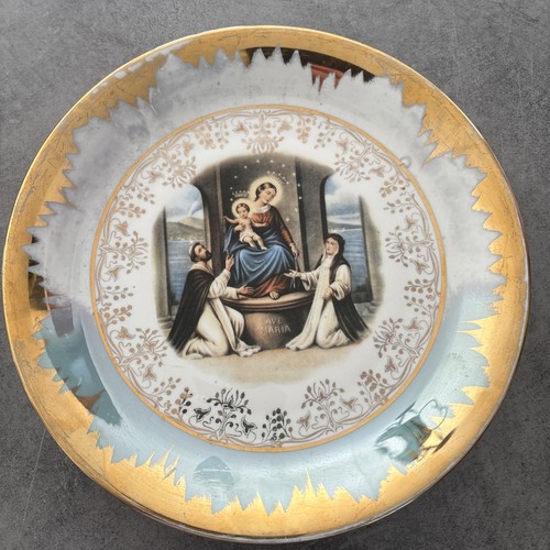 Ancienne assiette décorative - ancienne,